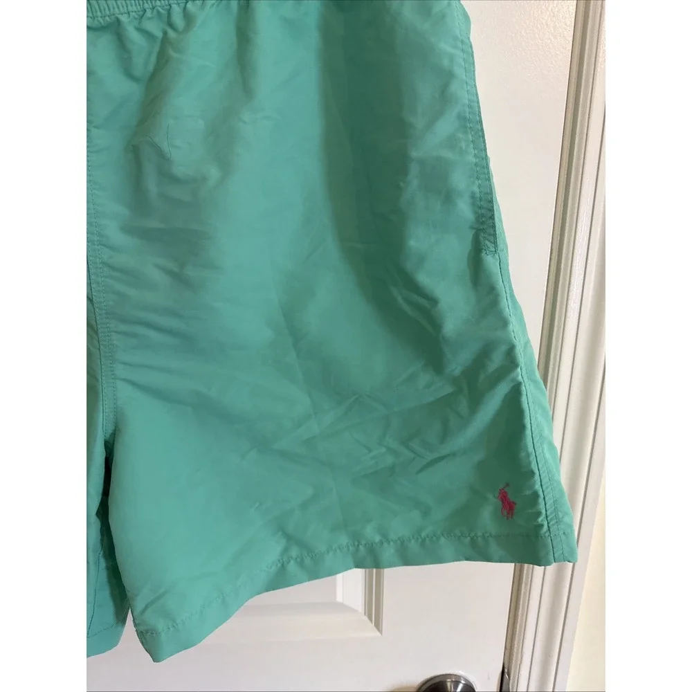 Polo Ralph Lauren Traveler Swim Shorts Turquoise 2XB No Lining